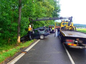 Dopravní nehoda Raduň