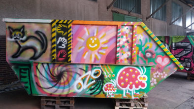 Kontejnery na Colours of Ostrava