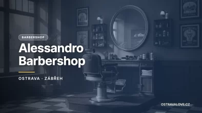 Alessandro Barbershop - ilustrační náhledová karta magazínu Ostravalove.cz