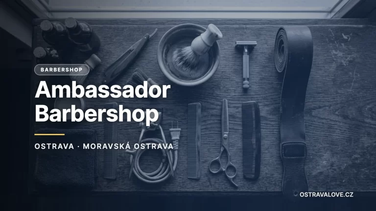 Ambassador Barbershop - ilustrační náhledová karta magazínu Ostravalove.cz