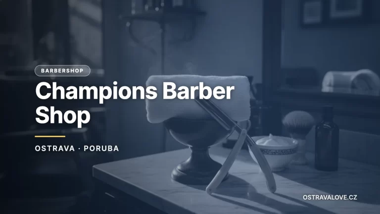 Champions Barber Shop - ilustrační náhledová karta magazínu Ostravalove.cz