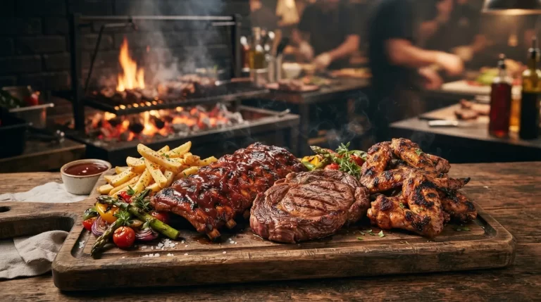 Coal&Fire Grill Ostrava - maso z otevřeného ohně