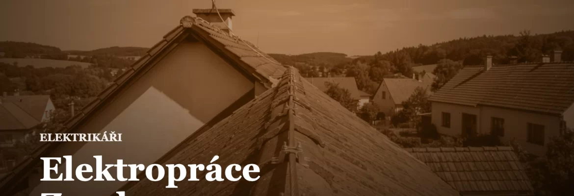 Elektropráce, elektrikář v Ostravě