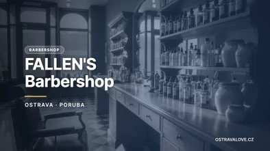 FALLEN'S Barbershop - ilustrační náhledová karta magazínu Ostravalove.cz
