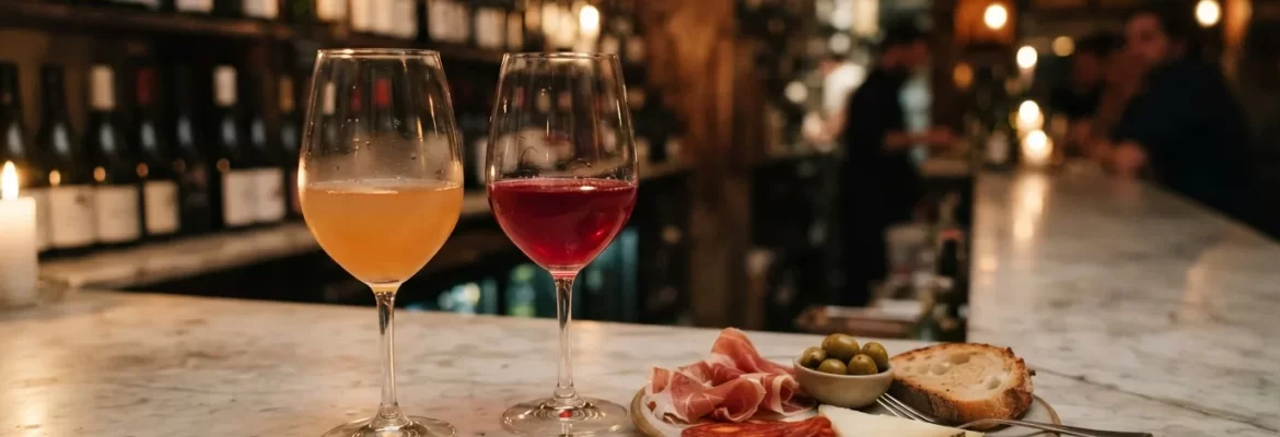 Naturalni vino a tapas - HokusPokus winebar Ostrava