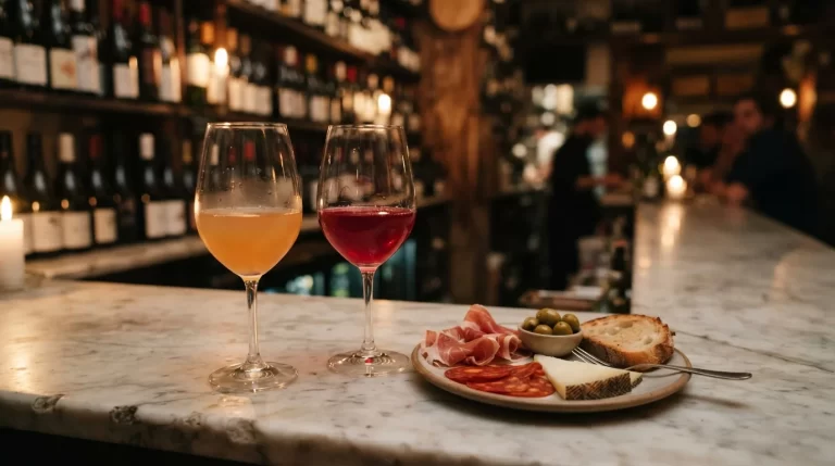 Naturalni vino a tapas - HokusPokus winebar Ostrava