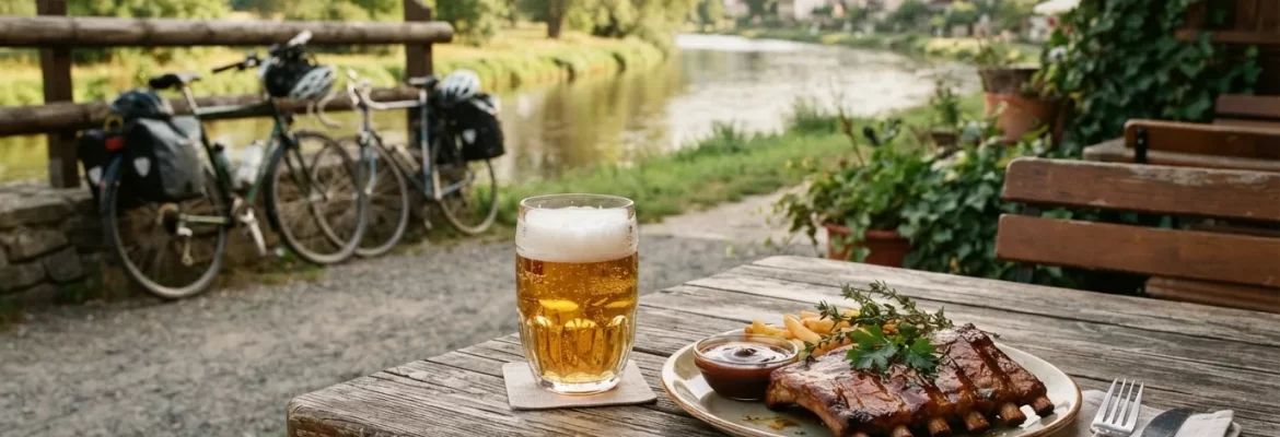 Pivo a zebra u reky - Hospudka Pod Vezi Ostrava