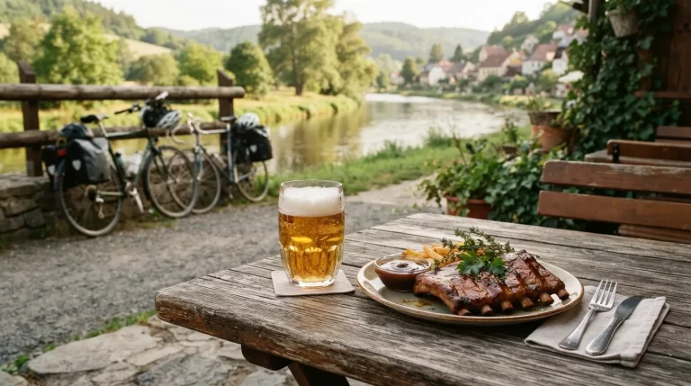 Pivo a zebra u reky - Hospudka Pod Vezi Ostrava