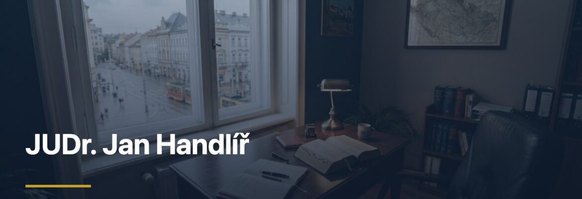 JUDr. Jan Handlíř - advokátní kancelář v Ostravě