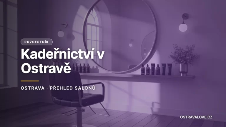 Kadeřnictví v Ostravě - ilustrační náhledová karta magazínu Ostravalove.cz