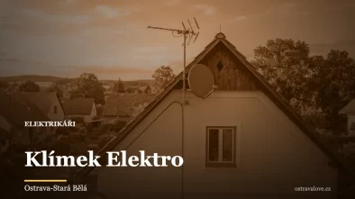 Klímek Elektro, elektrikář v Ostravě