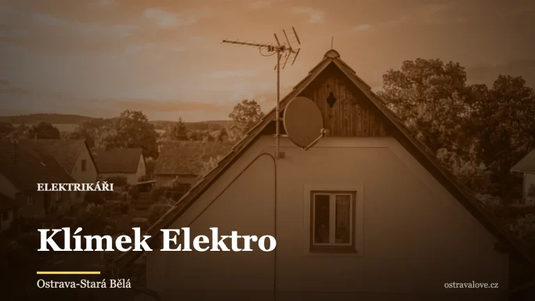 Klímek Elektro, elektrikář v Ostravě