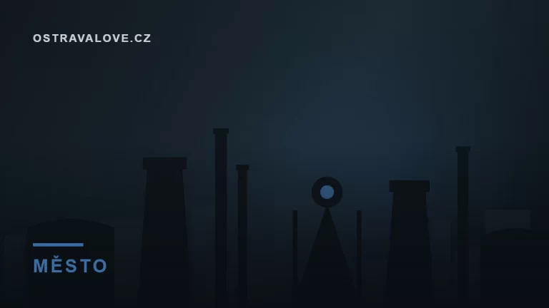 Ilustrační grafika - Město - ostravalove.cz