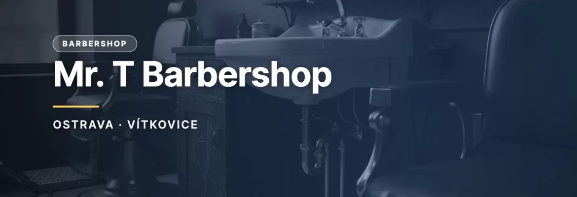 Mr. T Barbershop - ilustrační náhledová karta magazínu Ostravalove.cz