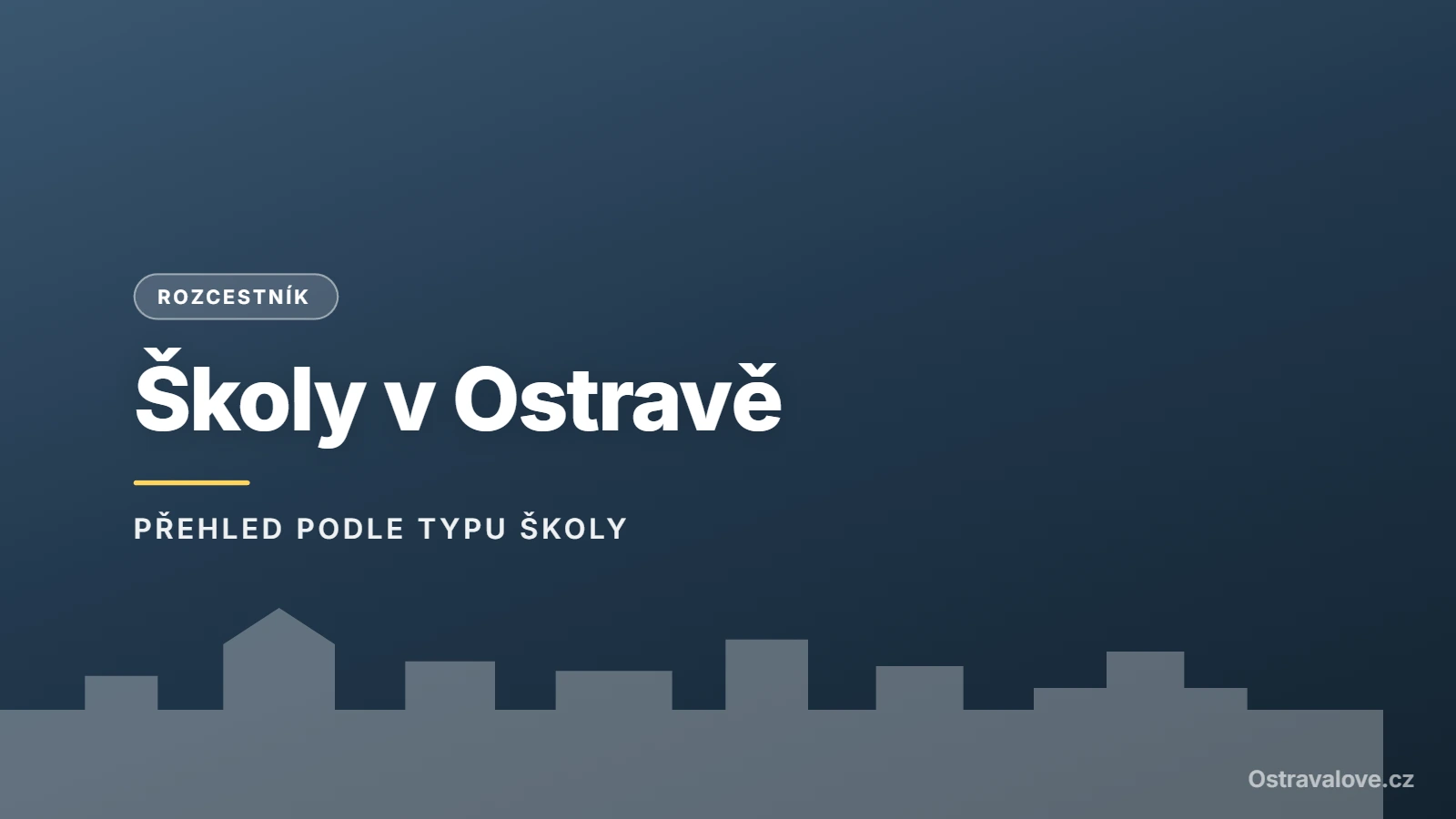 Grafický náhled - rozcestník Školy v Ostravě