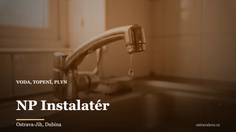 NP Instalatér, instalatér a topenář v Ostravě