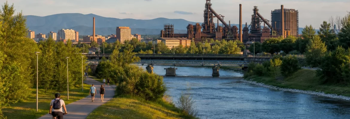 Ostrava zdarma – cyklostezka, řeka a industriální panorama města