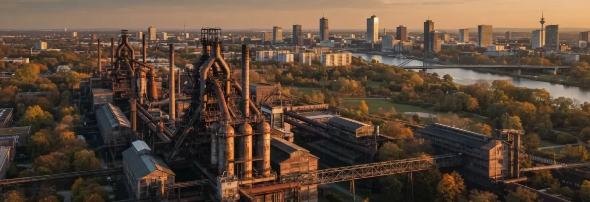 Co vidět v Ostravě - industriální panorama města (ilustrační)