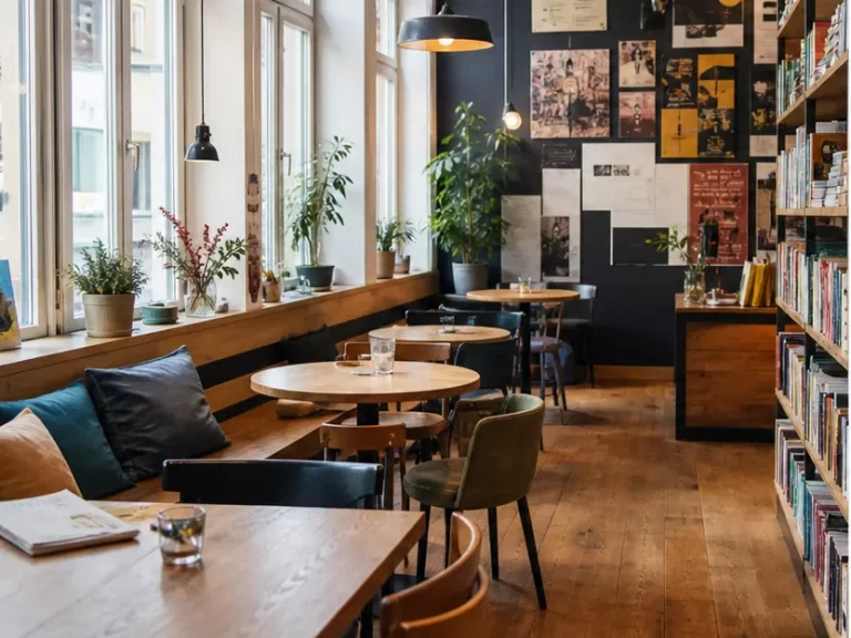 Kavárna s knihovnou a kulturním prostorem – ilustrační fotografie PANT Ostrava