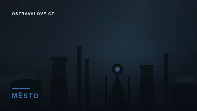 Ilustrační grafika - Město - ostravalove.cz
