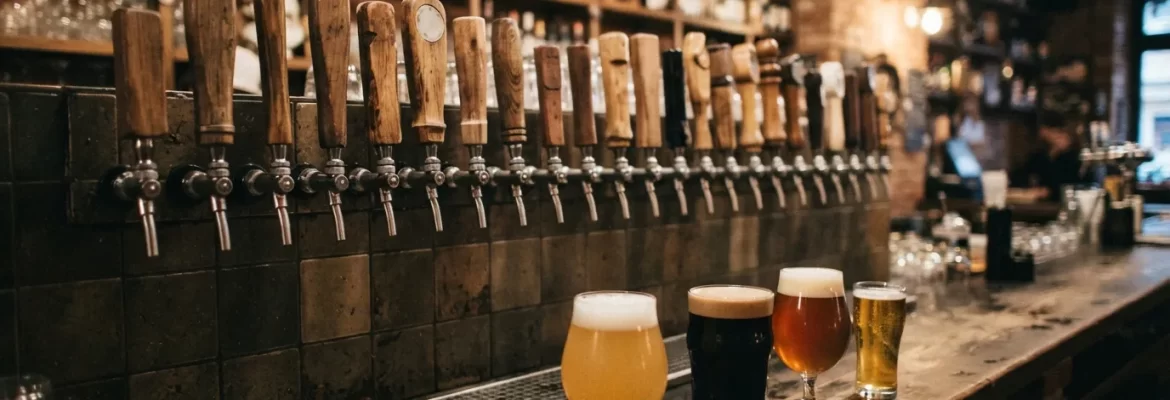 Multitap s craft pivy - Pivni bar U Segala Ostrava