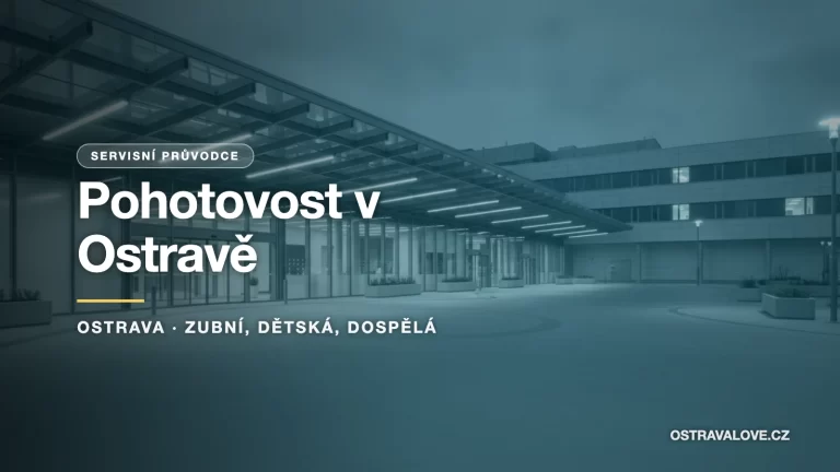 Pohotovost v Ostravě - ilustrační náhledová karta magazínu Ostravalove.cz
