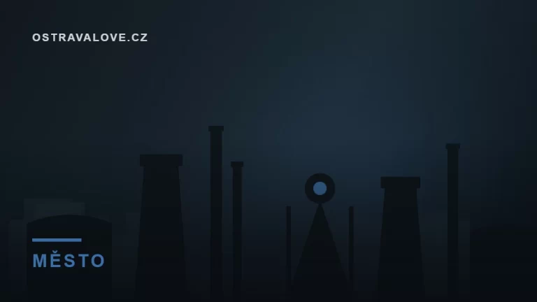 Ilustrační grafika - Město - ostravalove.cz