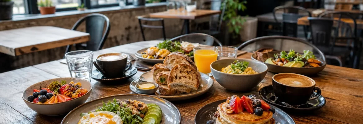 Snídaně a brunch na stole v ostravském bistru
