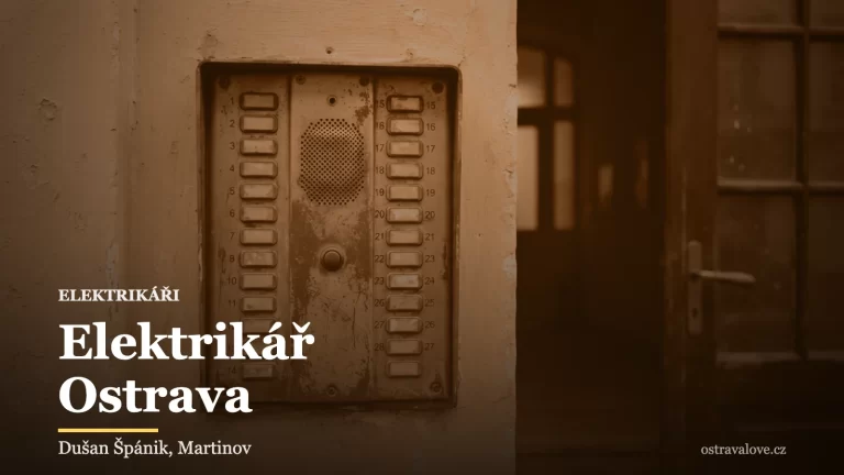 Elektrikář, elektrikář v Ostravě