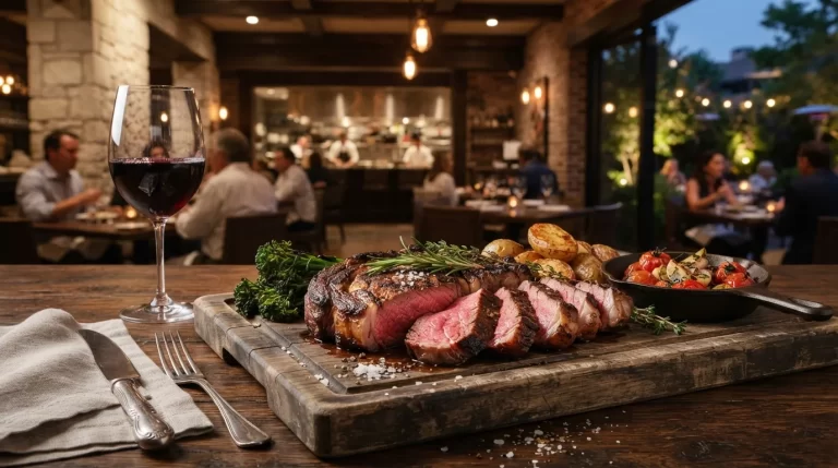 Stračena Garden Ostrava - steaky z Josper grilu