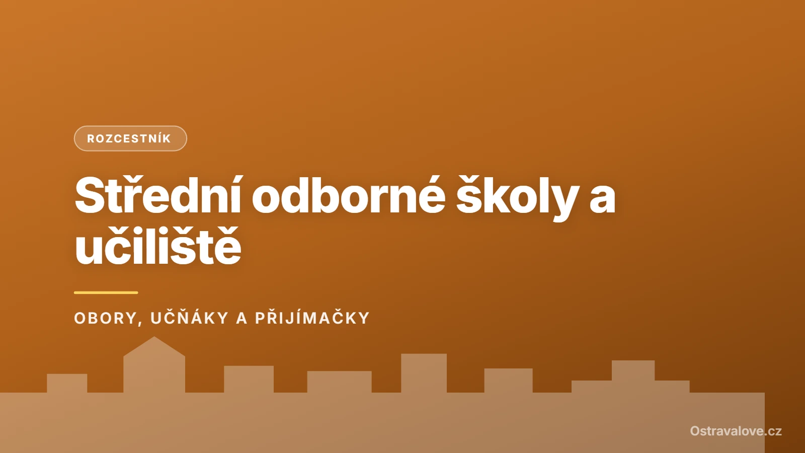 Střední odborné školy a učiliště v Ostravě