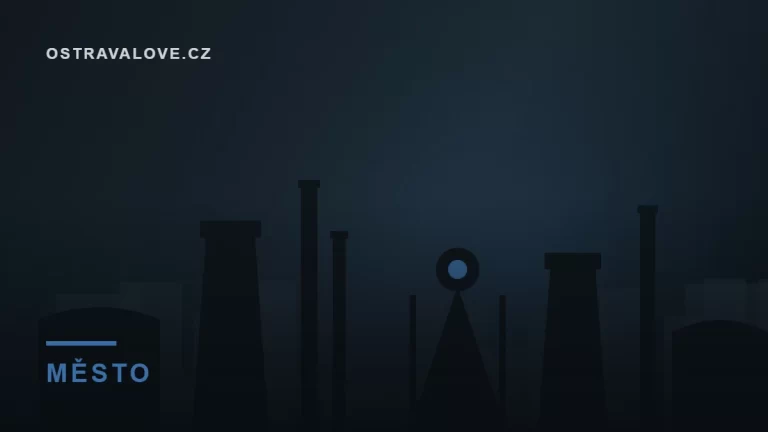 Ilustrační grafika - Město - ostravalove.cz