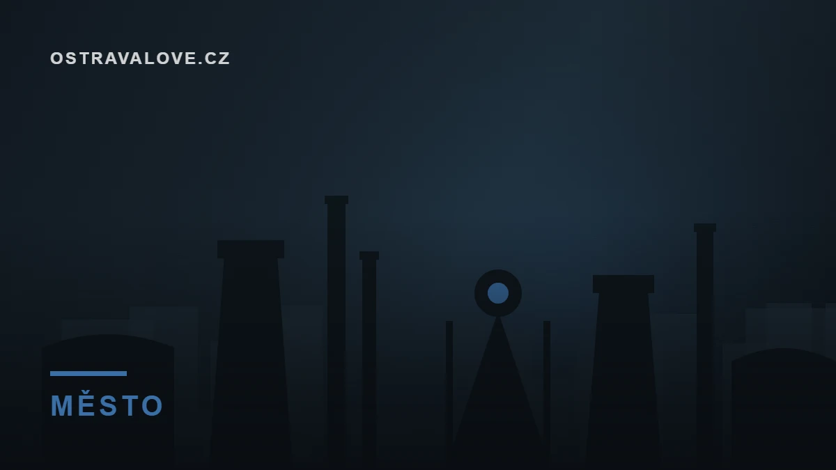 Ilustrační grafika - Město - ostravalove.cz
