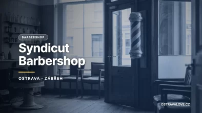 Syndicut Barbershop - ilustrační náhledová karta magazínu Ostravalove.cz