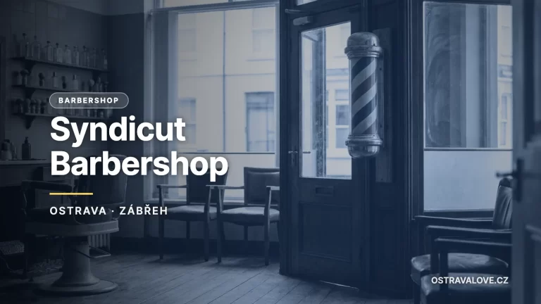 Syndicut Barbershop - ilustrační náhledová karta magazínu Ostravalove.cz