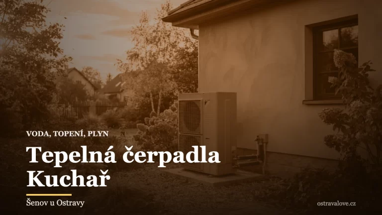 Tepelná čerpadla, instalatér a topenář v Ostravě