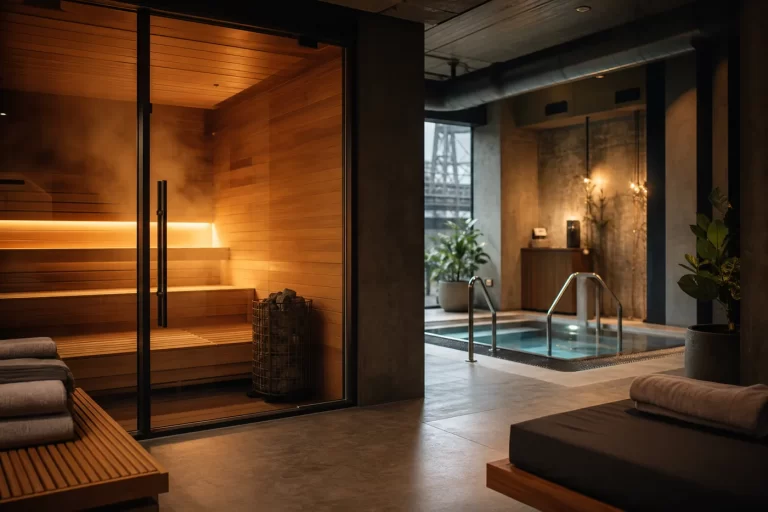 Moderní wellness se saunou a relaxačním bazénem v Ostravě
