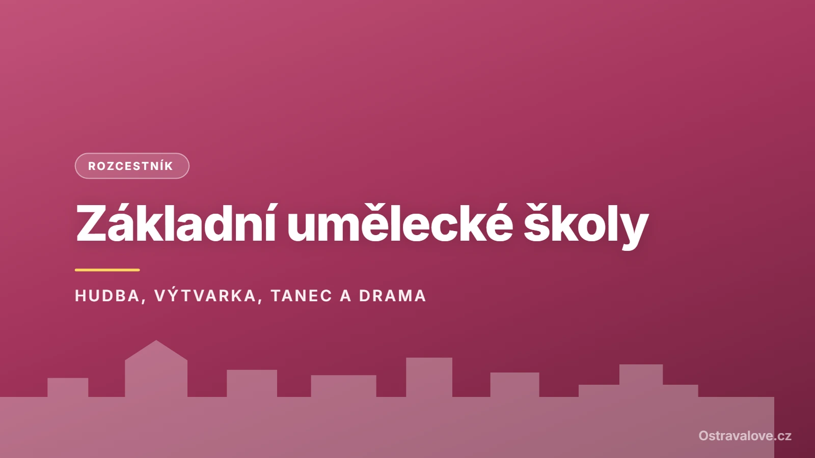 Základní umělecké školy v Ostravě