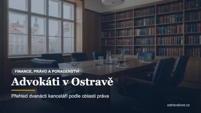 Zasedací místnost advokátní kanceláře, přehled advokátů v Ostravě