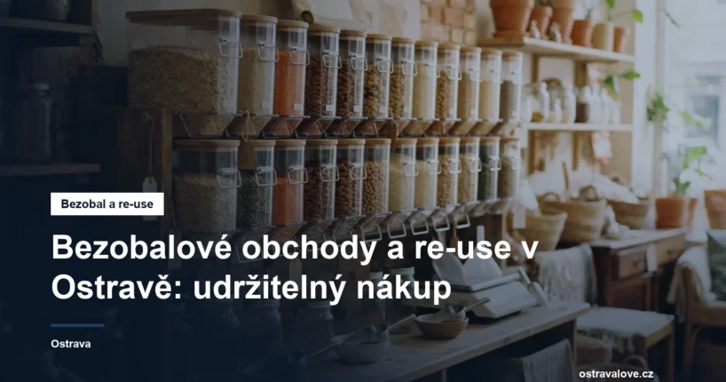 Skleněné zásobníky se sypkými potravinami v obchodě