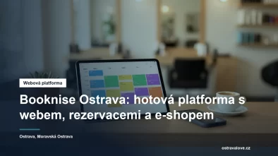 Booknise, webová platforma s rezervačním systémem z Moravské Ostravy