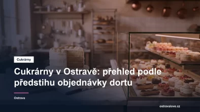 Rozcestník ostravských cukráren a cukrářských výroben na ostravalove.cz