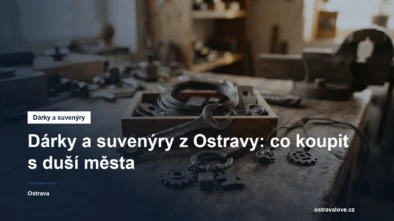 Industriální dárkové předměty s motivy města