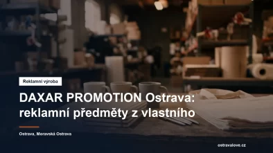 Reklamní předměty s firemním potiskem ve skladu v Ostravě