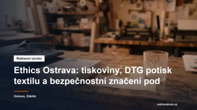 Tisk tiskovin a potisk textilu v Ostravě