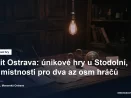 Úniková hra v Moravské Ostravě, místnost s hlavolamy a zámky