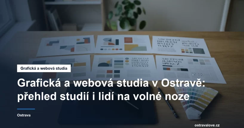 Rozcestník ostravských grafických a webových studií na ostravalove.cz