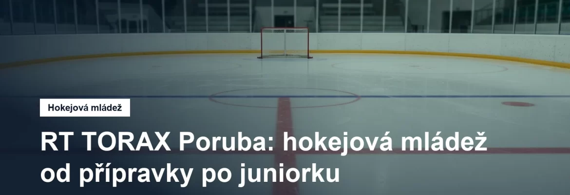 Prázdná ledová plocha s brankou a čarami