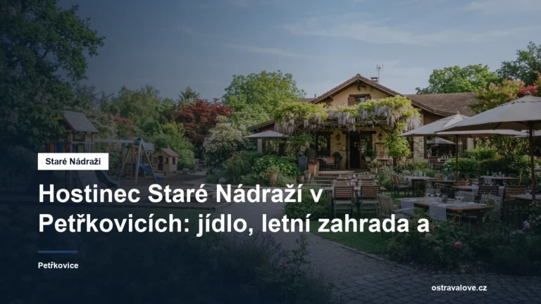 Rodinná restaurace s velkou letní zahradou