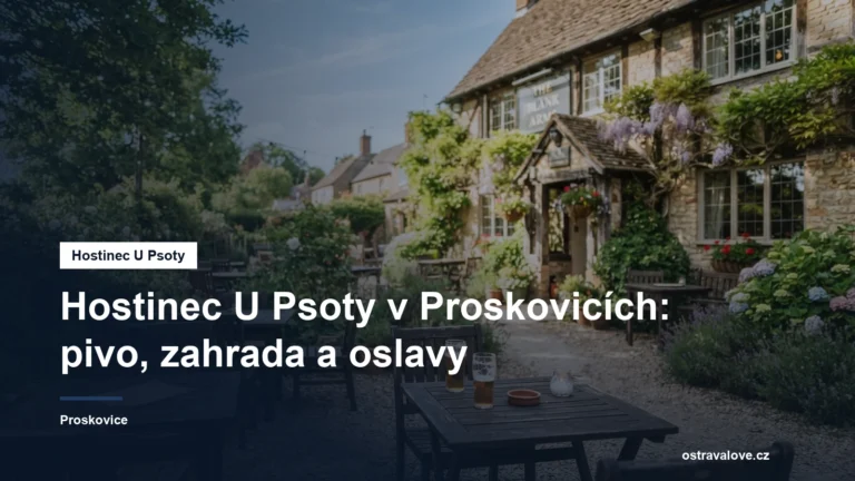 Venkovská hospoda s letní zahradou